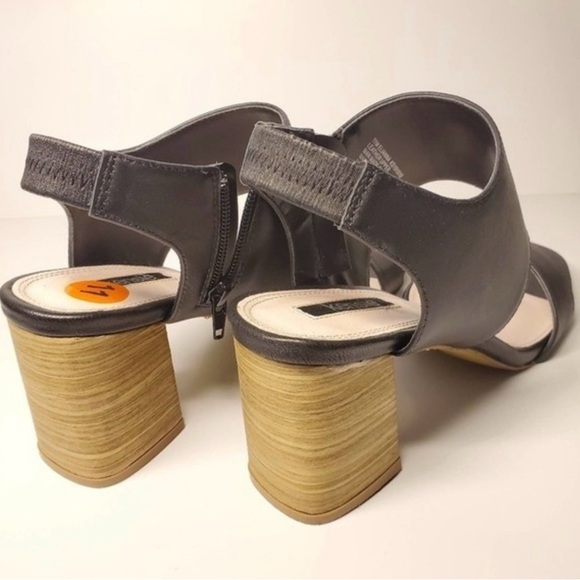 Kensie Elianna Block Heel Leather Sandal size 11 - Picture 3 of 4